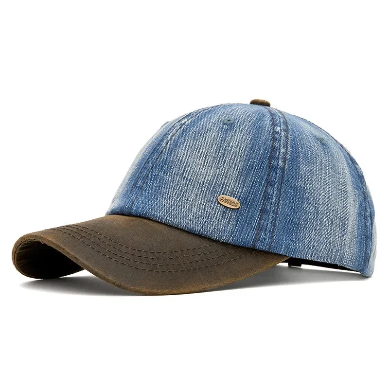 Summer Cotton Geometry Casquette Baseball Cap Adjustable Outdoor Snapback Hats for Men and Women 23