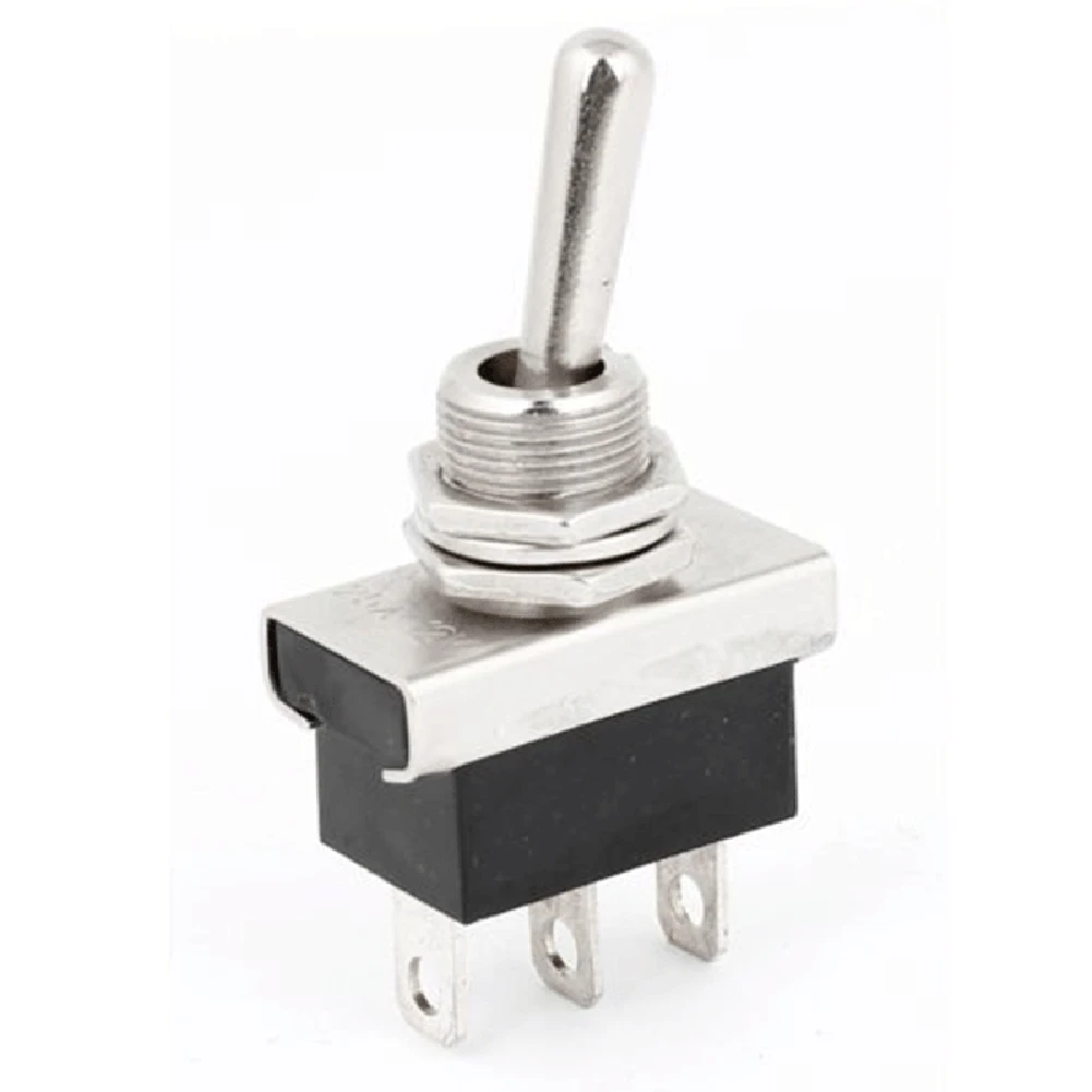 DC 12V 25A 3 \Position On Off On For Toggle Switch 3 Pin Tilt Rocker Control For Car Automobile /Truck /Boat Marine Interior For