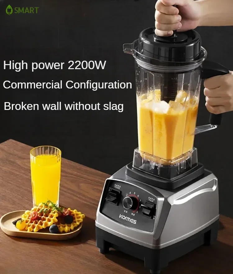 

New Automatic Wall Breaker, Commercial Juice Extractor, Home Smoothie Machine Ice Crusher for Milk Tea Shops and Cooking Machine