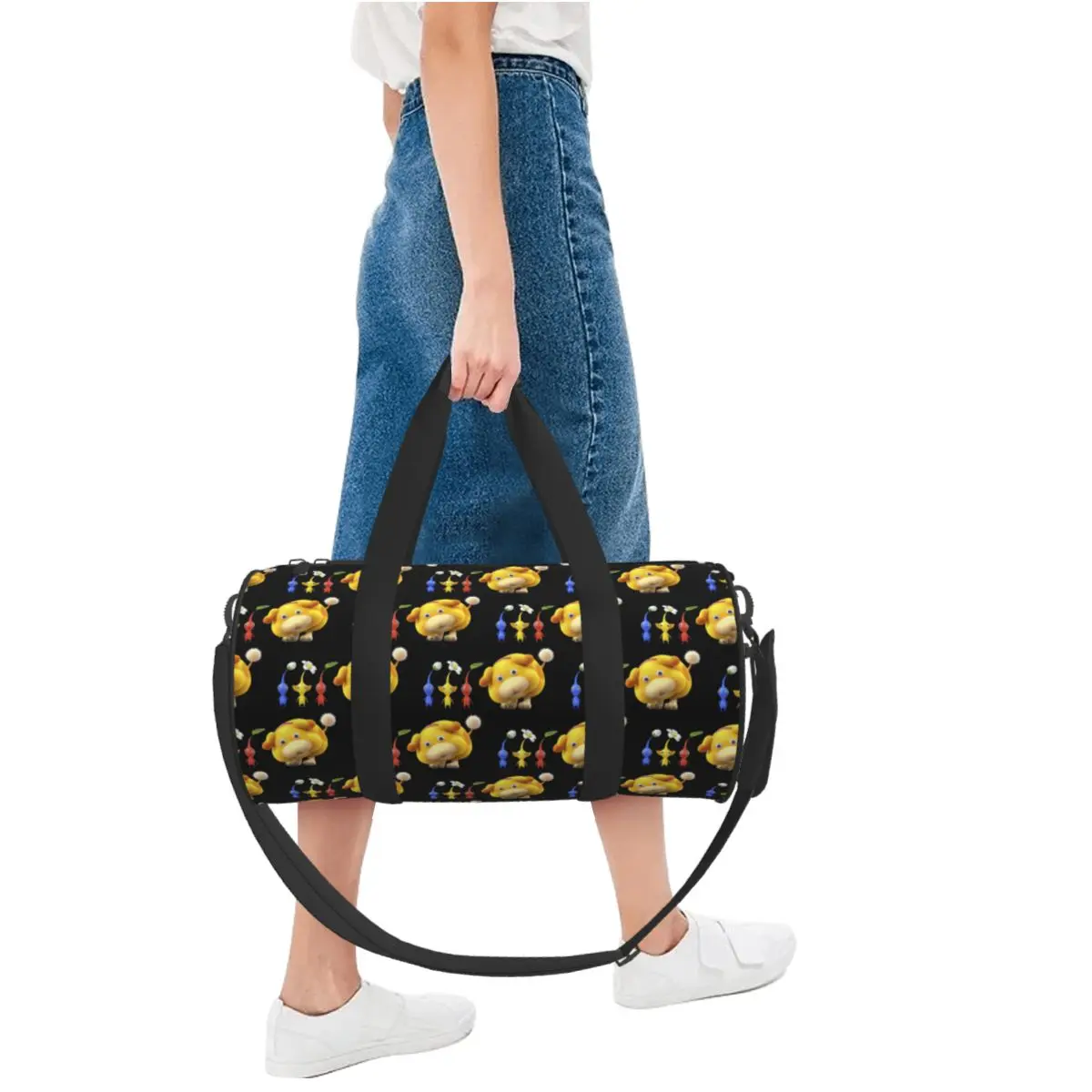 حقيبة رياضية كبيرة الحجم من Pikmin مقاومة للماء وحقائب سفر وحقائب يد وحقيبة لياقة بدنية