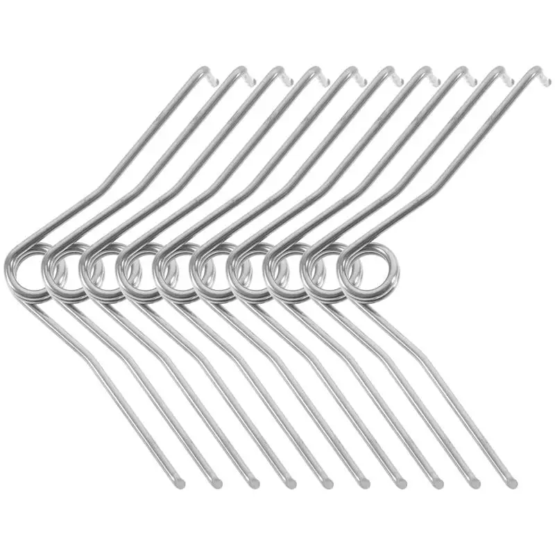 Resortes de acero inoxidable para jardinería, tijeras de frutas, resortes de repuesto para podadoras, repuesto para podadora de jardinería, 10 Uds.