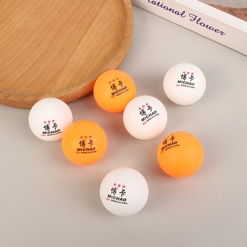 10Pcs 3 Star V40+ Table Tennis Balls New Material ABS Plastic Ping Pong Balls Table Profession Table Tennis Training Balls