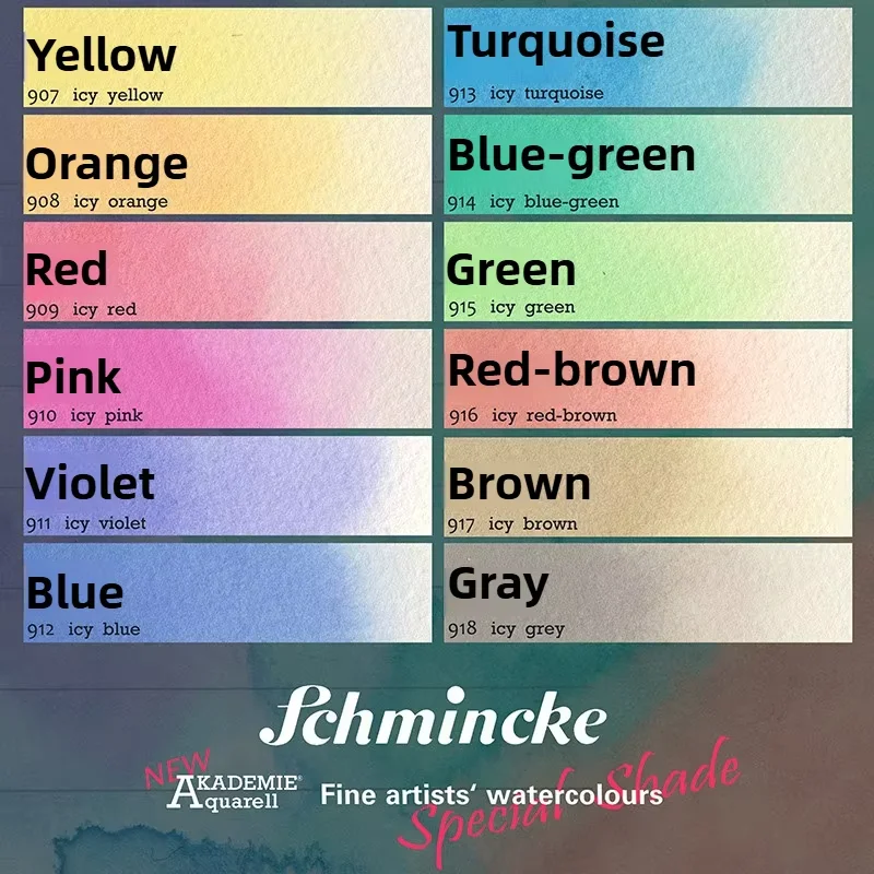 Akademie Watercolor Tubes 4