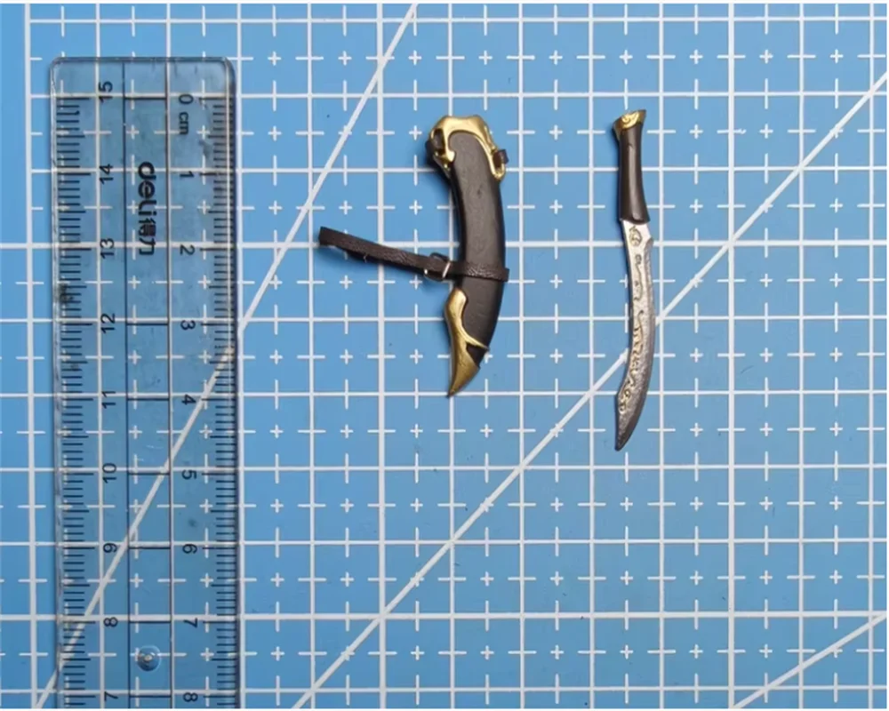 Jouet soldat DYM202403 1/12, couteau court, machette, accessoires de modèle adaptés au corps de figurine d'action de 6 pouces, en Stock