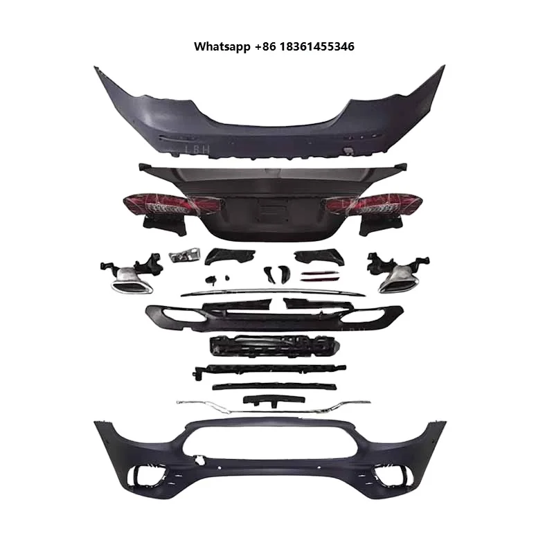For E-CLASS W213 2016-2020 Upgrade 2021 PP Material Surround Kits Large Surround Auto Tuning Accessories Body Kit