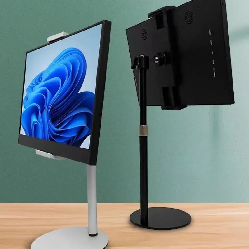 Portable Monitor Stand Height Adjustable Arm Desktop Riser VESA Mount for 12 13.3 14 15.6 Inch Display