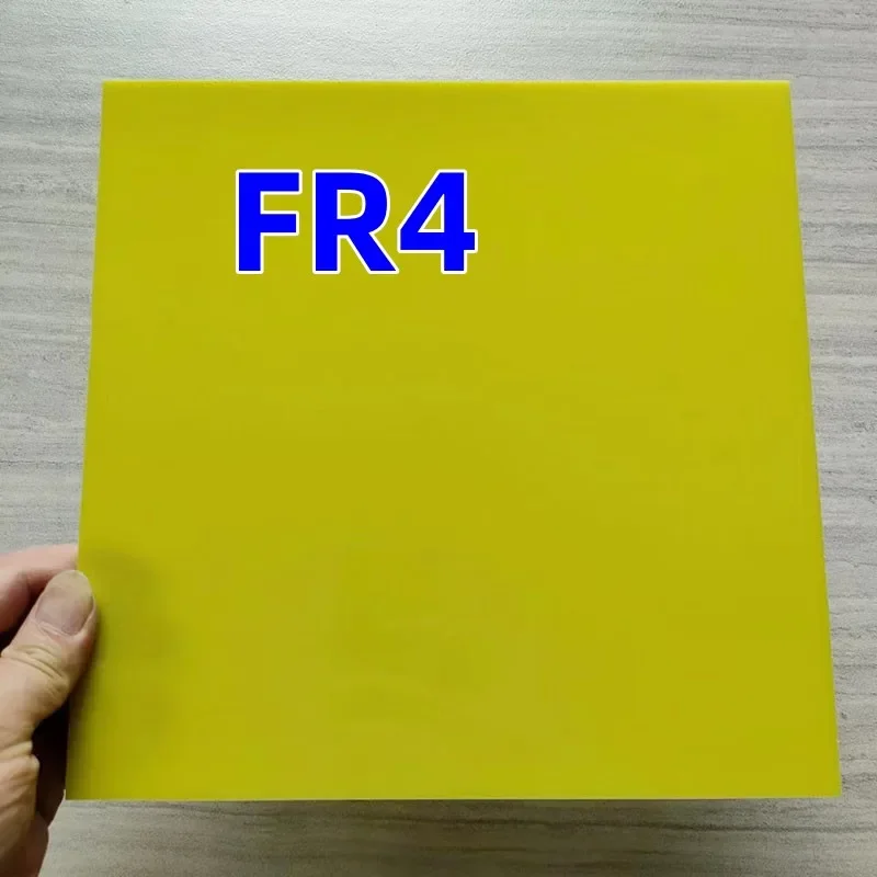 Quality Yellow Glassfibre Template Board Sheet Epoxy Glass Fiber G10 FR4 Fibreglass Plate For DIY Knife handle Craft Supplies