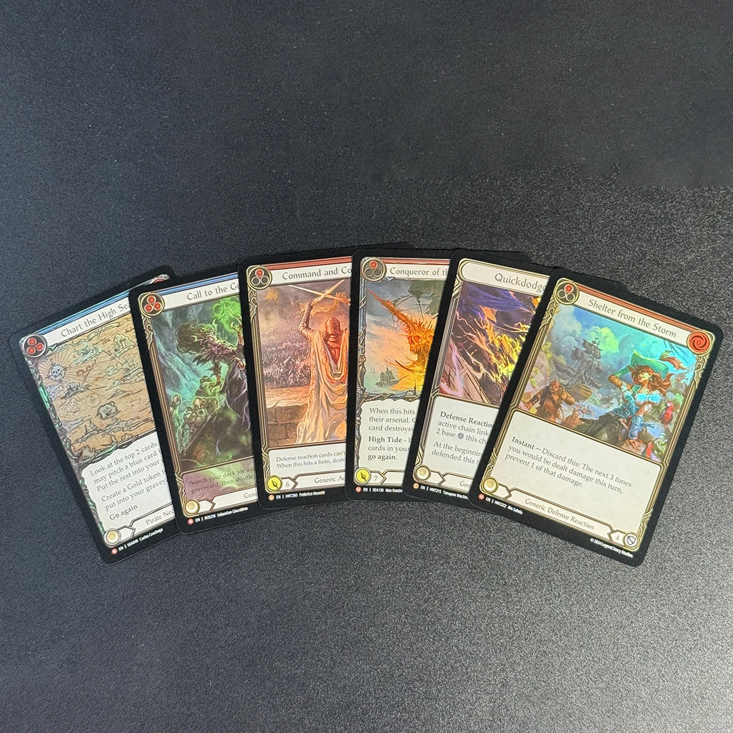 55PCS/Set FAB FOIL 3 TCG Proxy Cards Riches of Tropal-Dhani Barkskin of the Milennium Tree Loyalty Beyond the Grave  Game cards