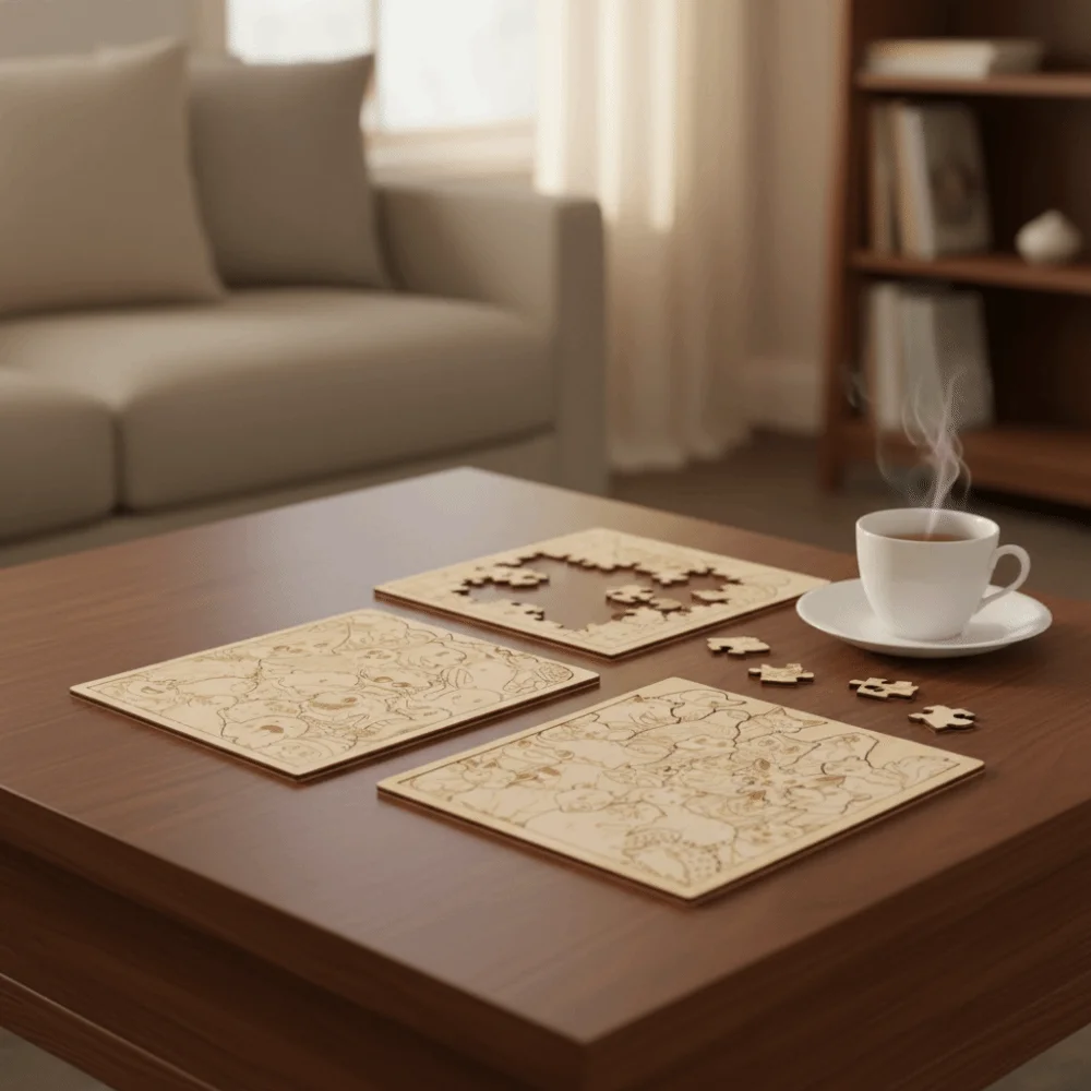 Rompecabezas de dinosaurio de animales del bosque, rompecabezas desafiante con forma de dibujos animados, rompecabezas irregulares con forma de Animal de dibujos animados