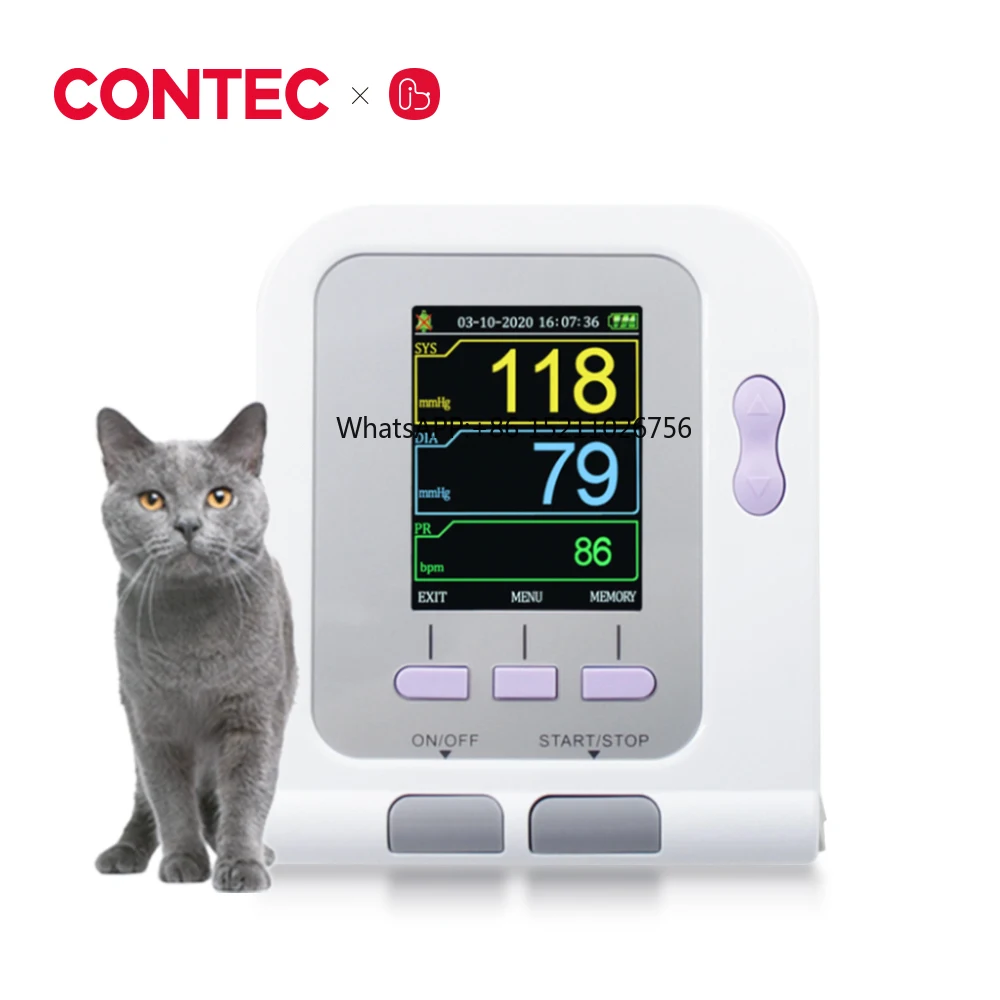 08A-VET Veterinary use blood pressure machine gauge holter automatic blood pressure monitor