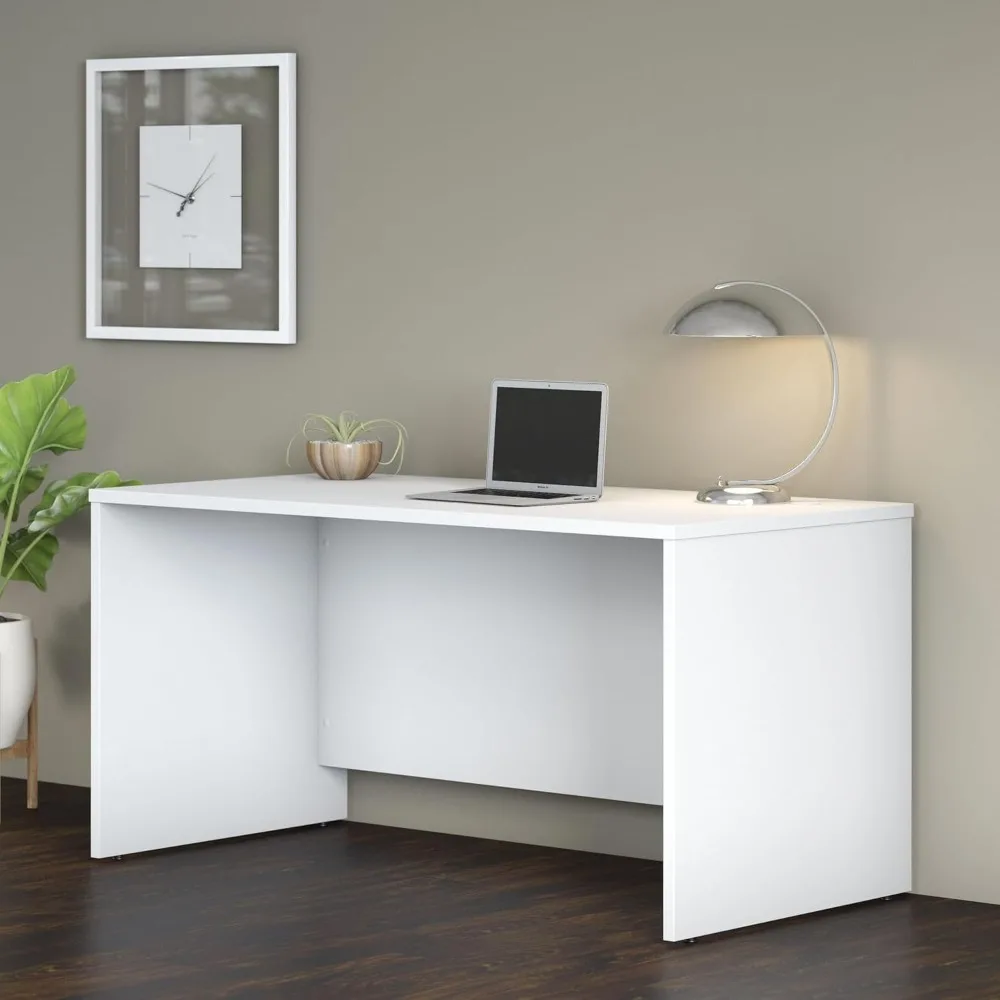 Studio C White 60W x 30D Desk Shell