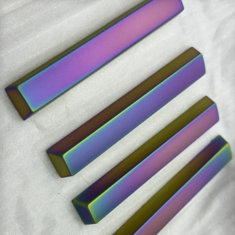 Metal Keycaps 6.25u/7U Spacebar Keycap Custom Cherry Profile Direction Key Cap Original Design Point Key Caps Gaming MX Switch