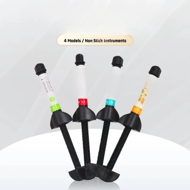 Dental Restoration Syringe Universal Color Shade Dentistry Enamel Material Aesthetics Composite Resin Compressive Strength