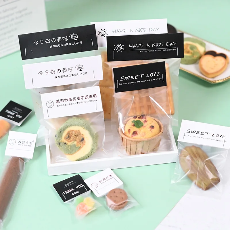 Bolsa Transparente para Empacar Galletas, Bizcochos, Galletas Madeline, Galletas Finger Sandwich, Galletas Fernet y Bizcochos Pound Cake