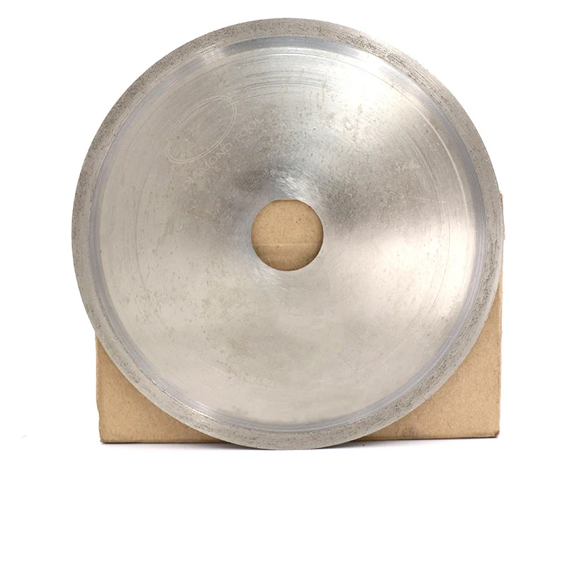Imagem -04 - Circular do Diamante Viu a Lâmina Disco do Mandril do Corte Nenhum Dente Jade Ágata Vidro Gemas Ferramentas de Lustro de Pedra 100500 mm 420 1pc a