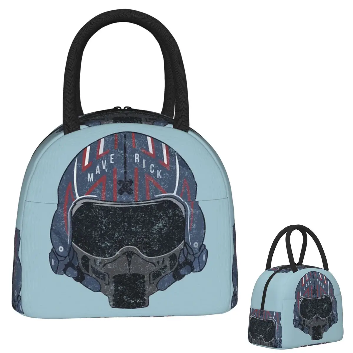 

Steampunk Pilot Air Fighter Helmet Insulated Lunch Bag for Women Children Leakproof Food Boxes Thermal Lunch Box Tote