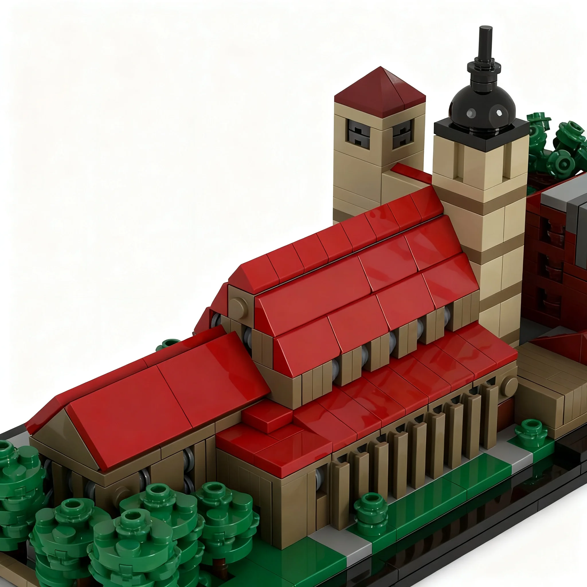 835 Piezas MOC Reglerkirche Er - Kids Education In Germany reseña y precio