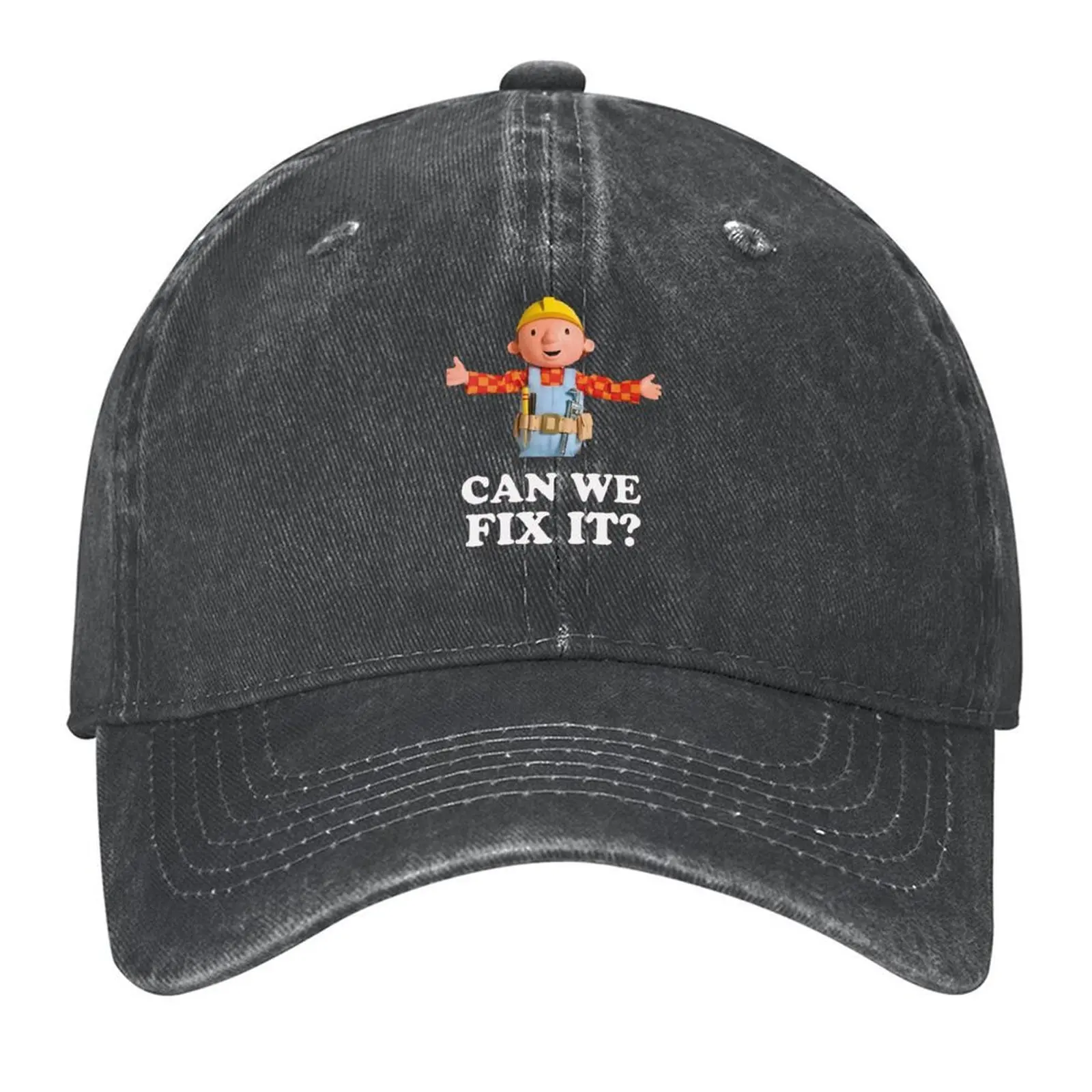 

Can We Fix It, Bob the Bu-ilder Bob The Builder Can We Fix It Baseball Cap Beach Bag Funny hats Women's Golf Wear Men's
