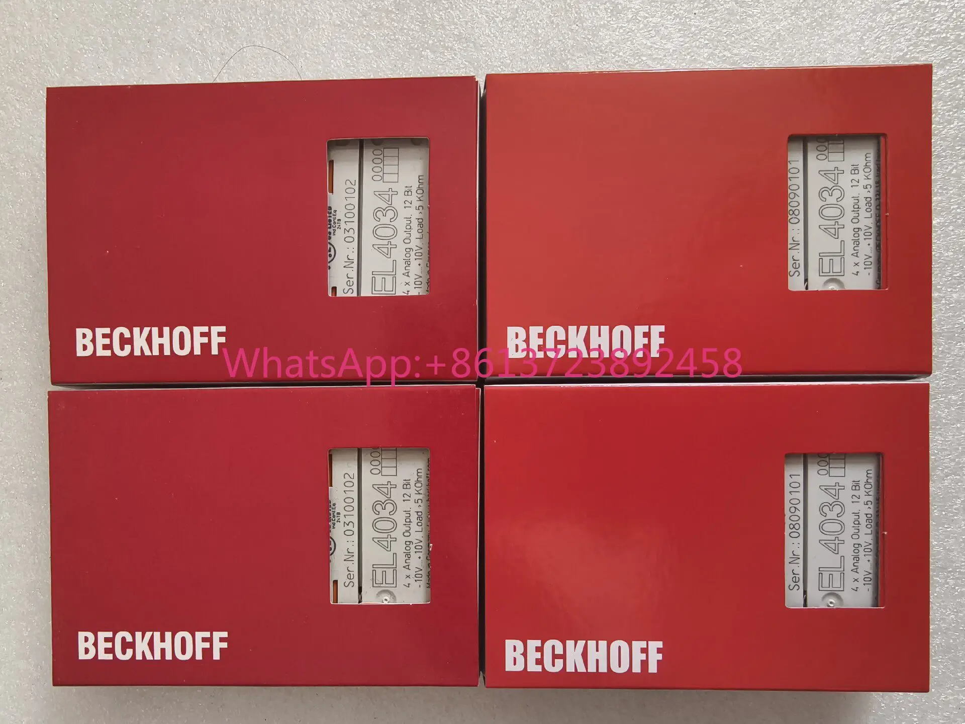 

BECKHOFF EL4034 German Beckhoff module