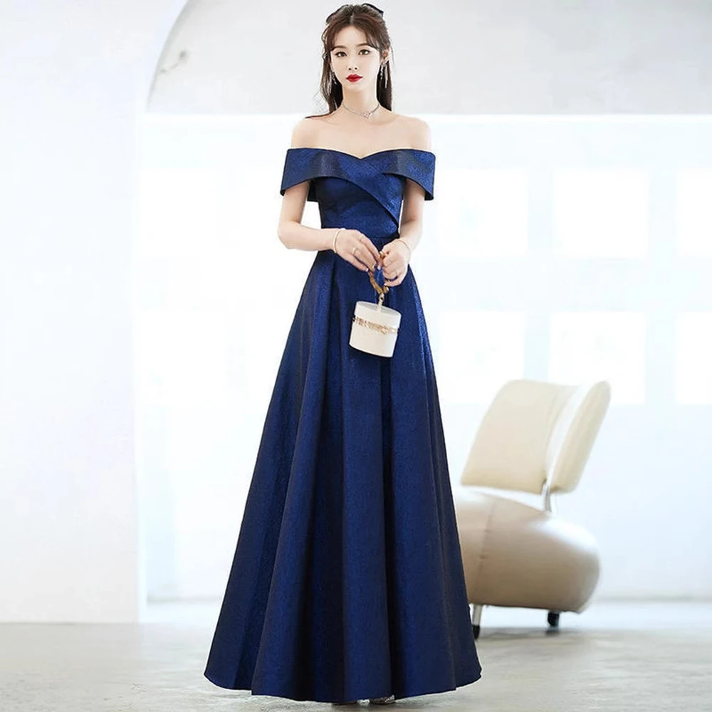 elegant-blue-evening-dress-women's-off-shoulder-light-luxury-simple-prom-gown-floor-length-a-line-formal-party-female-vestido