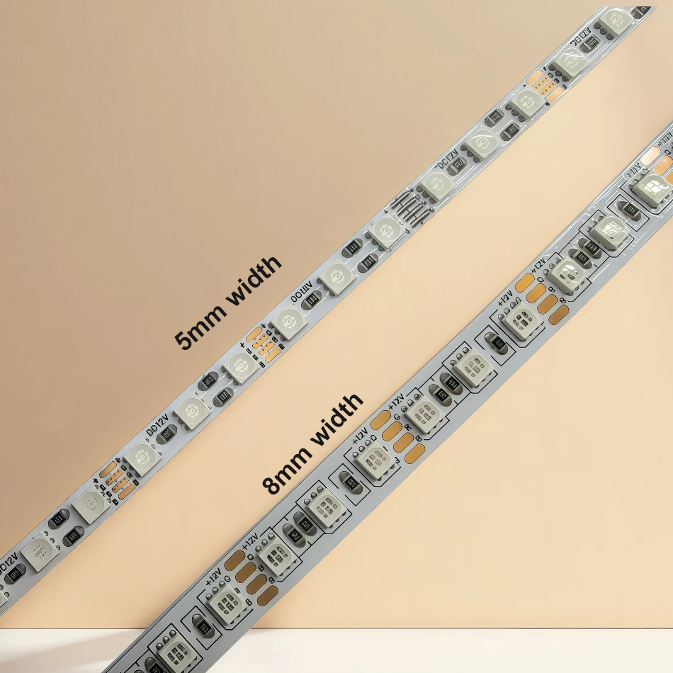 New Arrival 3535 RGB LED Strip Light, DC12V Flexible Color Changing LED Tape, 120LEDs Per Meter, 5 Meters Per Roll