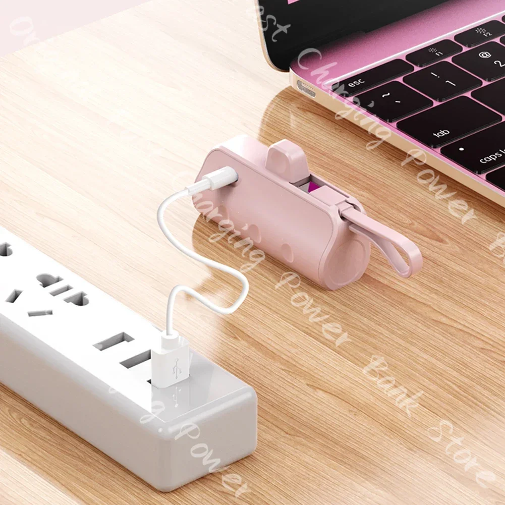 แบตเตอรี่สำรอง Xiaomi Pocket 10000mAh ขนาดกะทัดรัด พกพาสะดวก ชาร์จเร็วสำหรับ iPhone