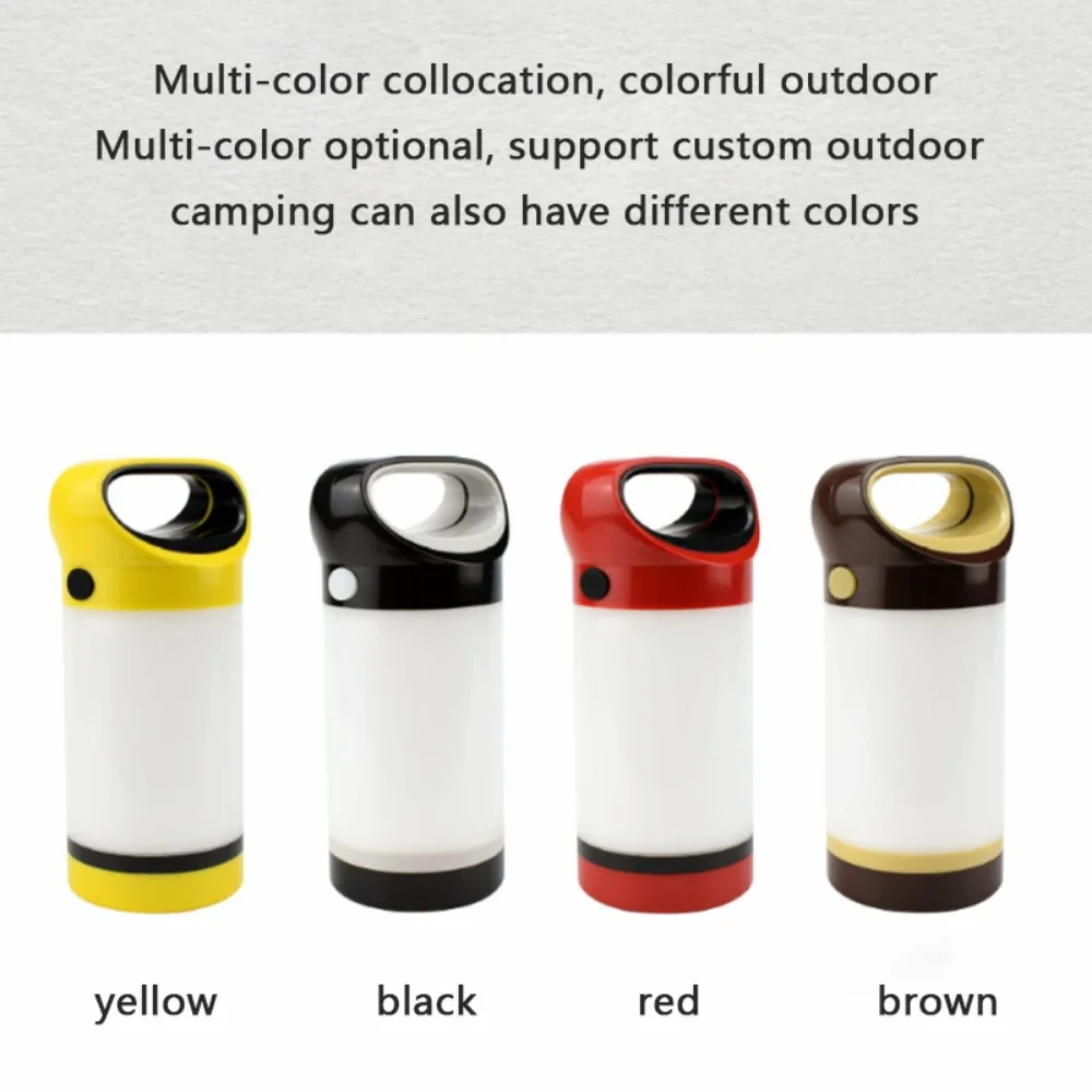 Flashlight Decorative Ambiance Lamp LED 600LM Long 4 * AA Battery Flashlight Camping Lamp Waterproof Outdoor Fishing Lamp