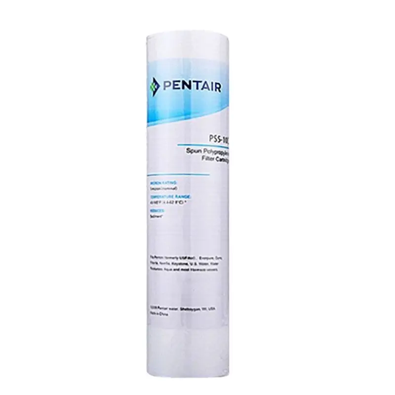 10 Inch PP Sediment Filter Cartridge 1 Micron 5 Pack