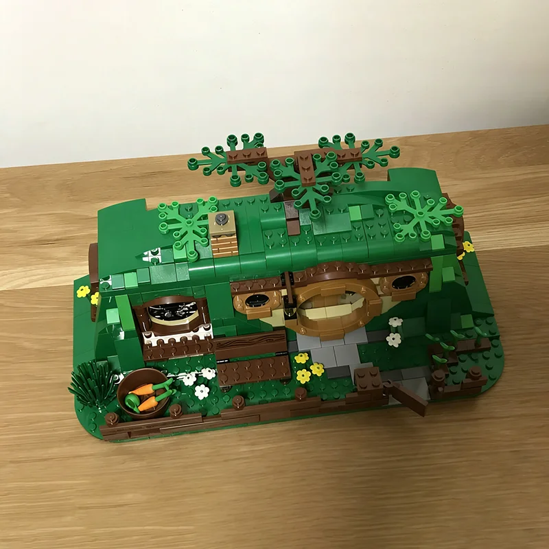 652 pçs criativo uma reunião inesperada blocos de construção com 6 figuras arquitetura tijolos de construção brinquedo presente para crianças adulto