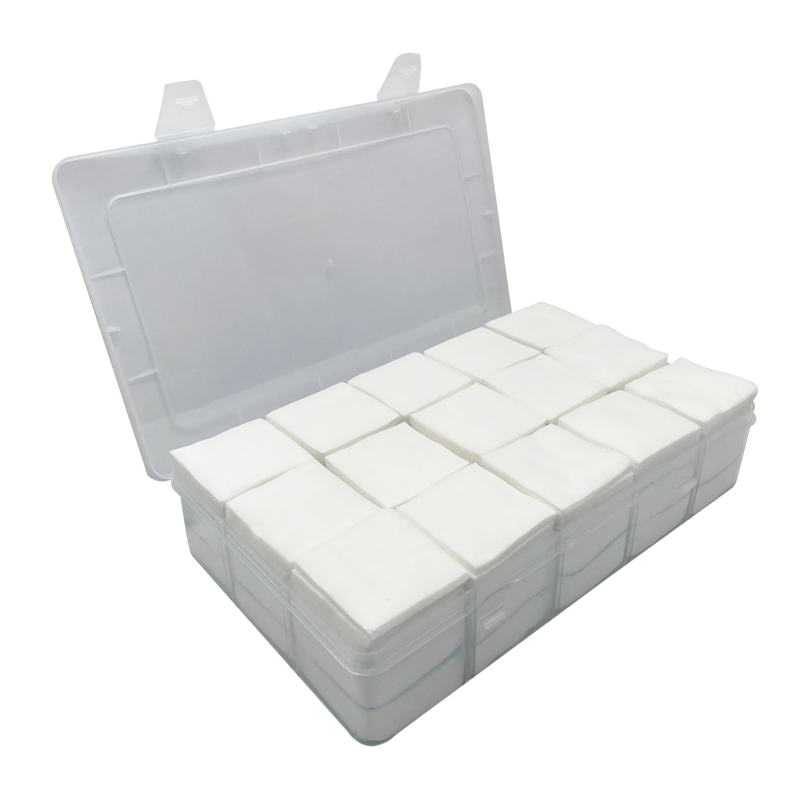 2250 PCS Gun Cleaning Patches in Storage Box 2\