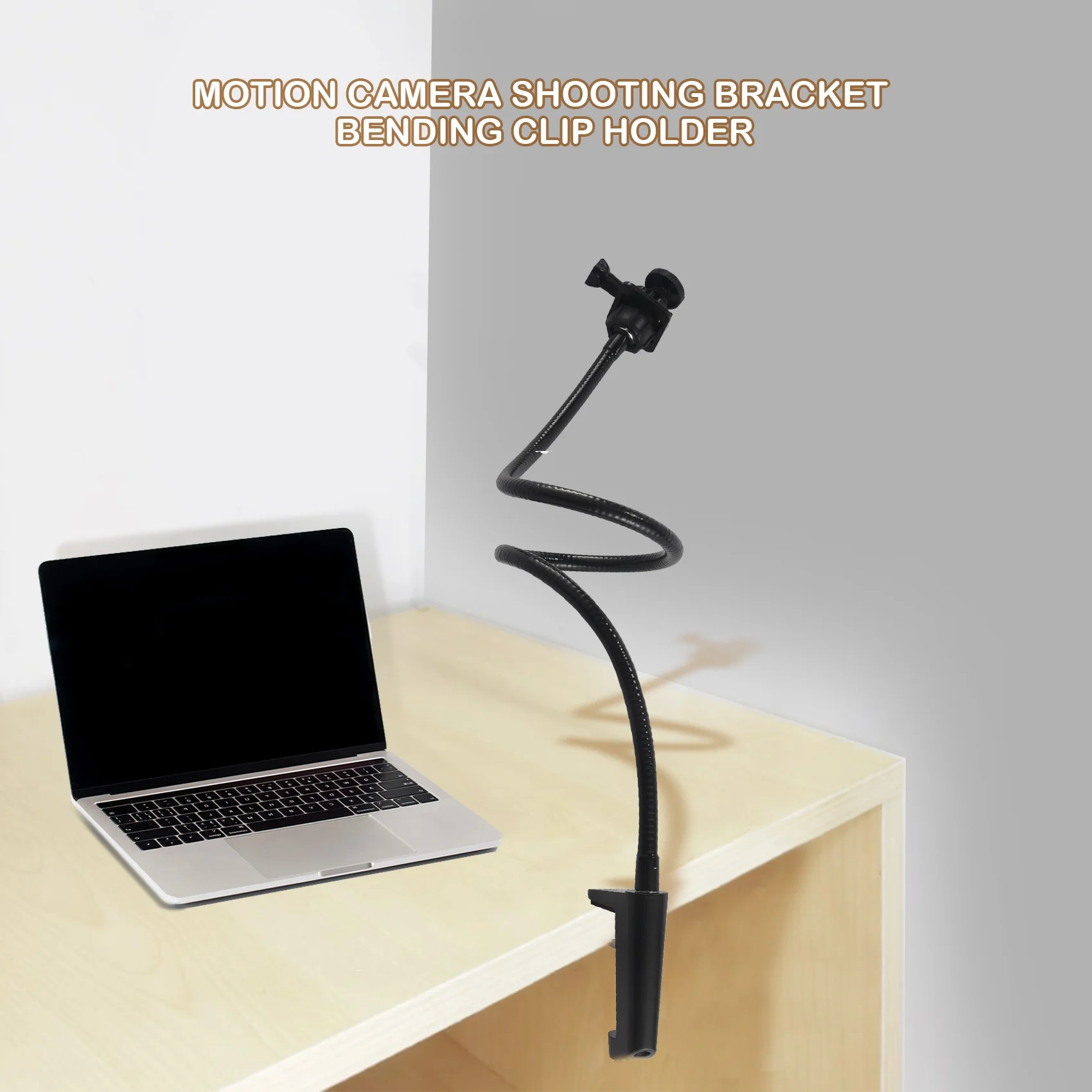 A52TWebcam Stand, Upgraded Webcam Mount Stand with Flexible Gooseneck Arm and Clamp, Suit for Logitech Webcam C920,C922,C930