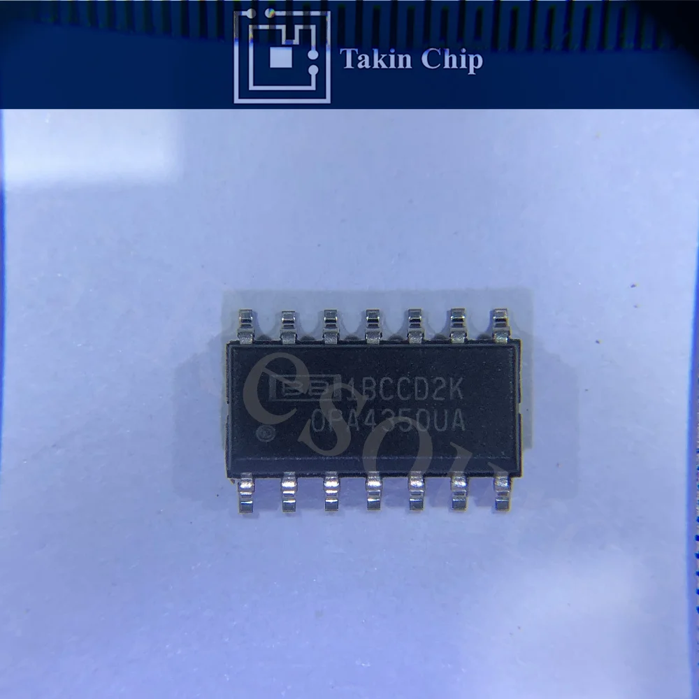 

New original (2pcs) OPA4350 OPA4350U OPA4350UA SOP-14 High-speed Operational Amplifier