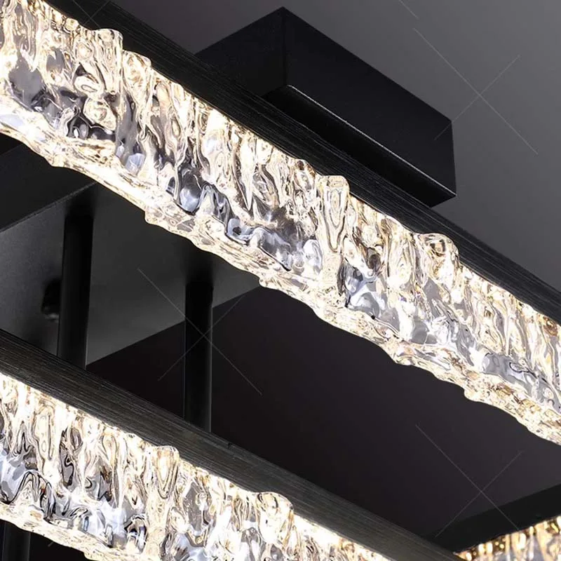 Luz de teto para casa, decoração de quarto, luz LED inteligente, luz de teto para sala de estar, luminária interna, luz acrílica