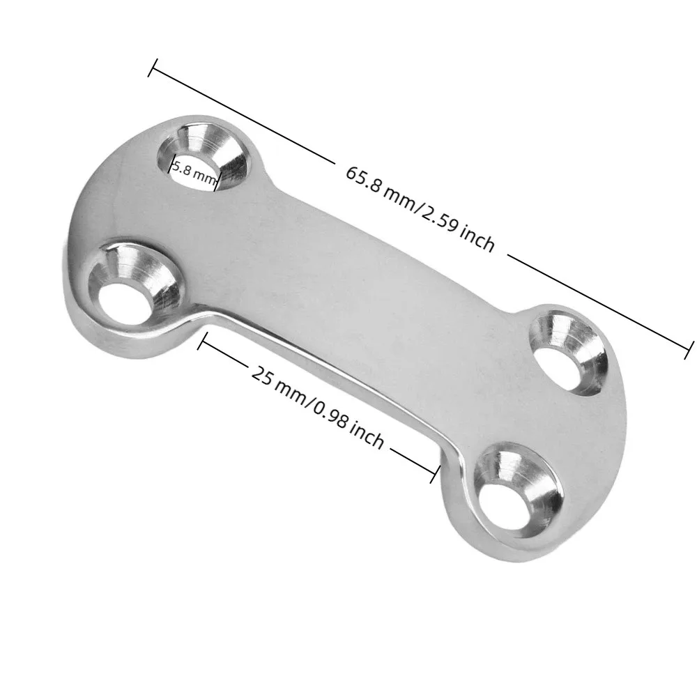 Placas de anclaje y herrajes de acero inoxidable para embarcaciones - imagen 5
