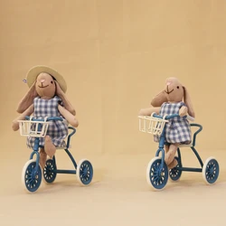 1:12 Miniature Simulation Furniture Metal Tricycle for  doll house