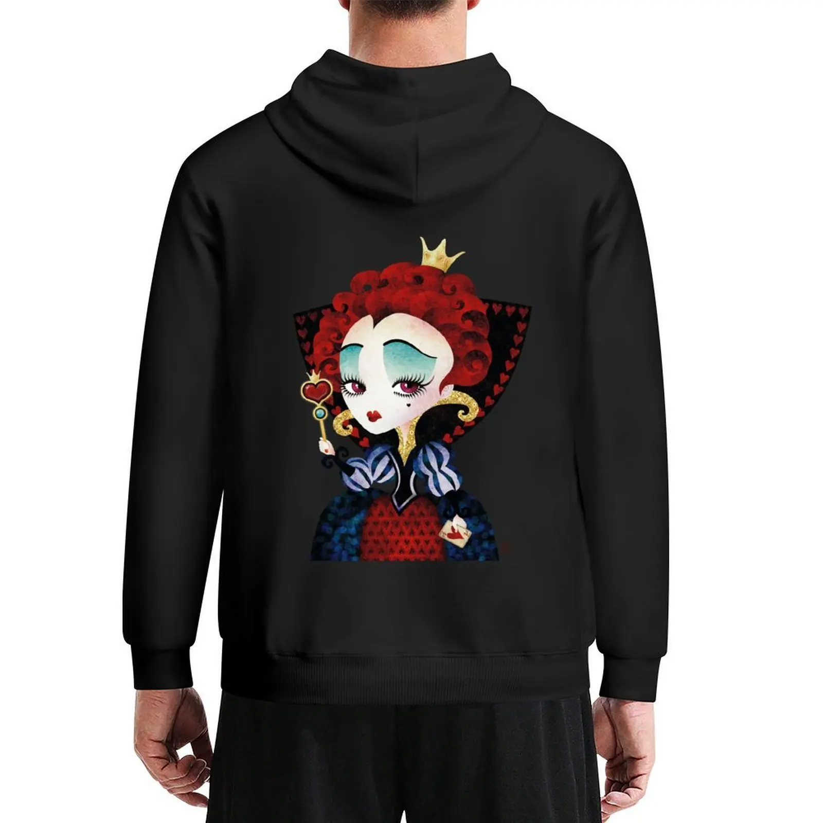 

Queen of Hearts Hoodie men's autumn clothes autumn japanese style autumn clothes hoodies and sweatshirts new