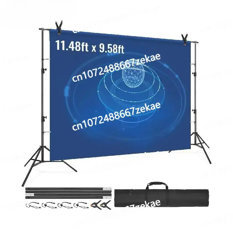 

12 X 10 Ft/10ft X 10ft Heavy Duty Backdrop Stand Height Adjustable Photography Backdrop Stand for Party Wedding Display