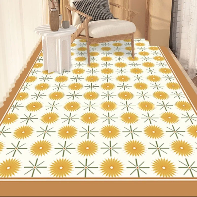 Balcony Mats Kitchen Floor Mat PVC Waterproof Sun-proof Carpet Leather Non-slip Dirt-resistant Rug Wear-resistant Ковер 러그 Tapis - view 4