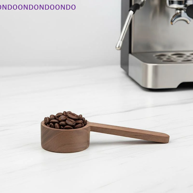 Wooden Coffee Measuring Spoon Optional Long Short Handle Eco-friendly Natural Wood for Barista Home Use