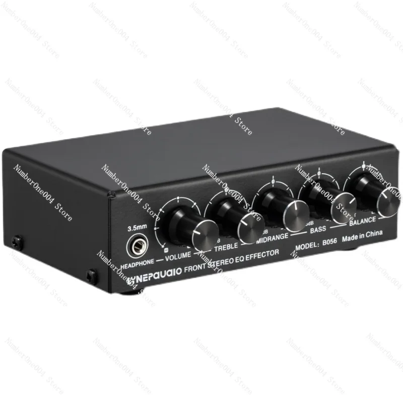 

Stereo Preamp with 3-Band EQ - 3-Channel Mixer Input, USB Powered Audio Signal Processor