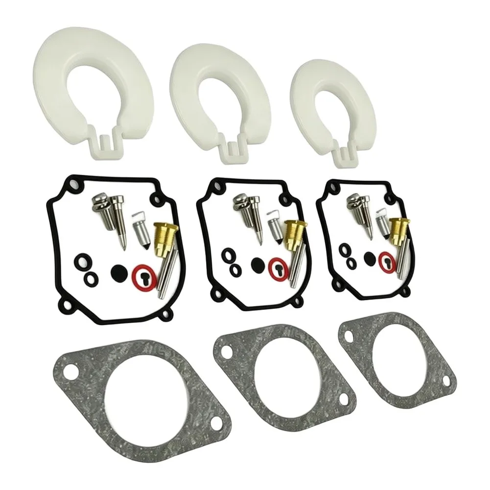Complete Carburetor Repair Kit Marine Engine Gasket Set Fuel System Diaphragm Kit Easy Installation Carburetor Kit
