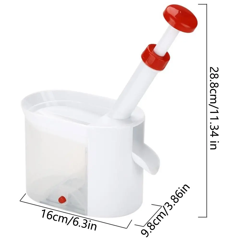 Detachable Cherry Pitter Tool Convenient with Handle Olive Core Remover Easy To Clean Transparent Container