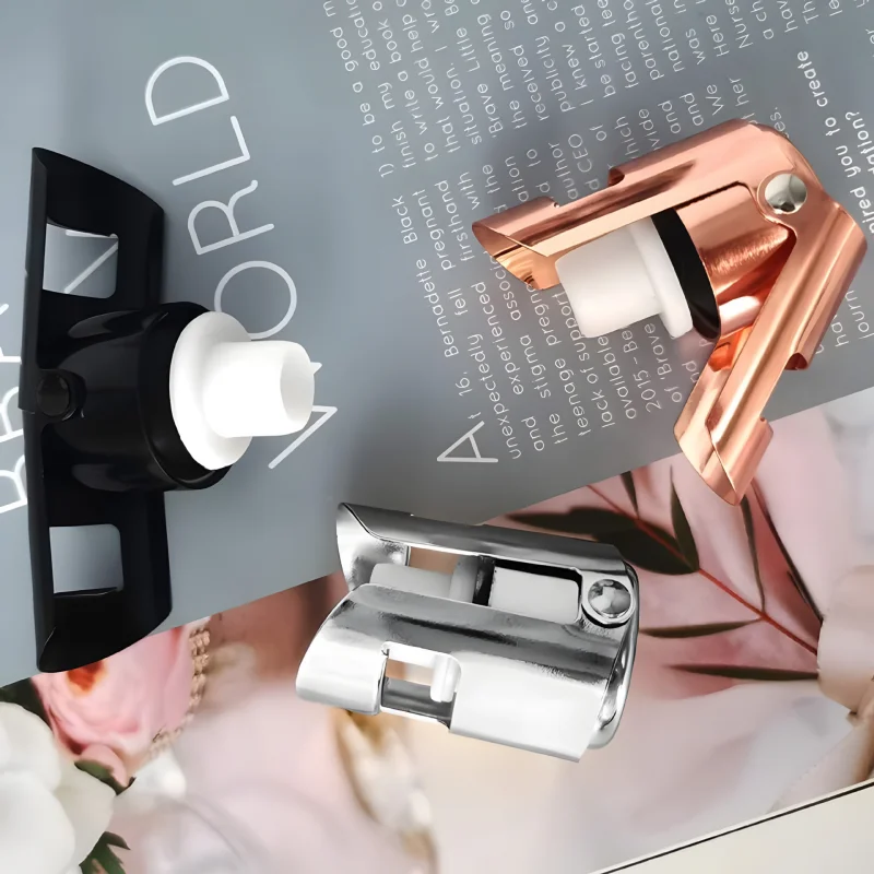 Portable Stainless Steel Champagne Sparkling Stopper Sealing Bottle Cap Wine Bottle Stopper Wine Beer Bottle Cork Plug