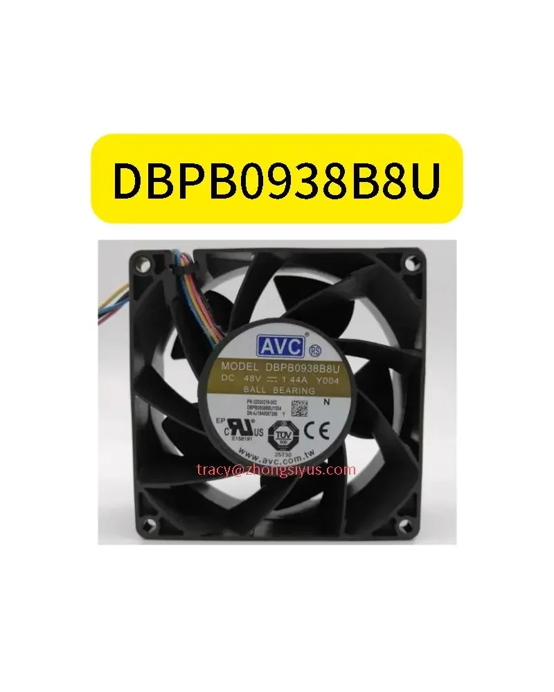 

New original DBPB0938B8U 48V 1.44A 9038 9cm 4 pin pwm large airflow cooling fan