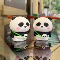 Cute Mini Panda Pencil Sharpener Silicone Single Hole Wooden Pencil Cutter for School Kids Korean Stationery Office Supplies