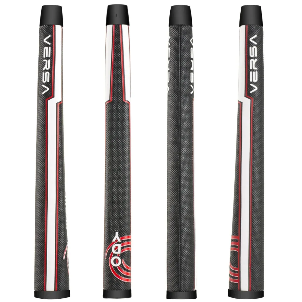 

New Golf Club Grip,Versa Midsize Golf Putter Grips,Rubber Golf Grips Black/Red 58R Putter Grips