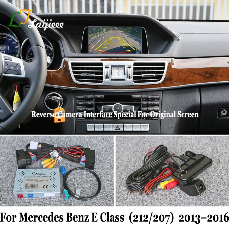 Для Mercedes Benz E Class W212 S212 C207 2013 2014 2015 2016 OEM-экран HD передняя камера заднего вида для помощи при парковке без кодирования