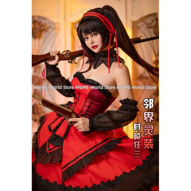 أنيمي لوليتا ازياء تأثيري للفتيات ، فستان الأميرة ، تاريخ لايف ، كابوس توكيساكي كورومي ، الهوى ، هالوين