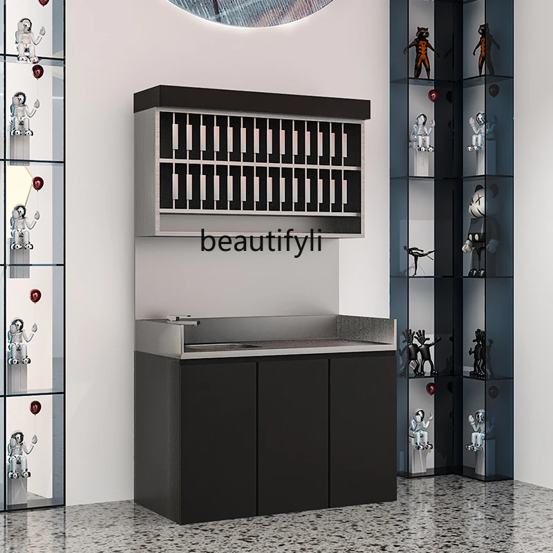 Hair Saloon Dedicated Color Cream Rack Hanging Display Rack Storage Rack Hair Salon Locker