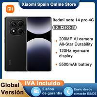 Redmi Note 14 Pro 4G Global Version Smartphone 200MP AI Camera MediaTek Helio G100 Ultra 6.67\